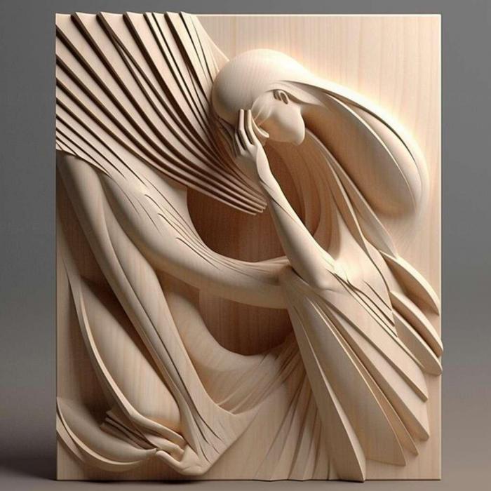 نموذج ثلاثي الأبعاد لآلة CNC 3D Art 